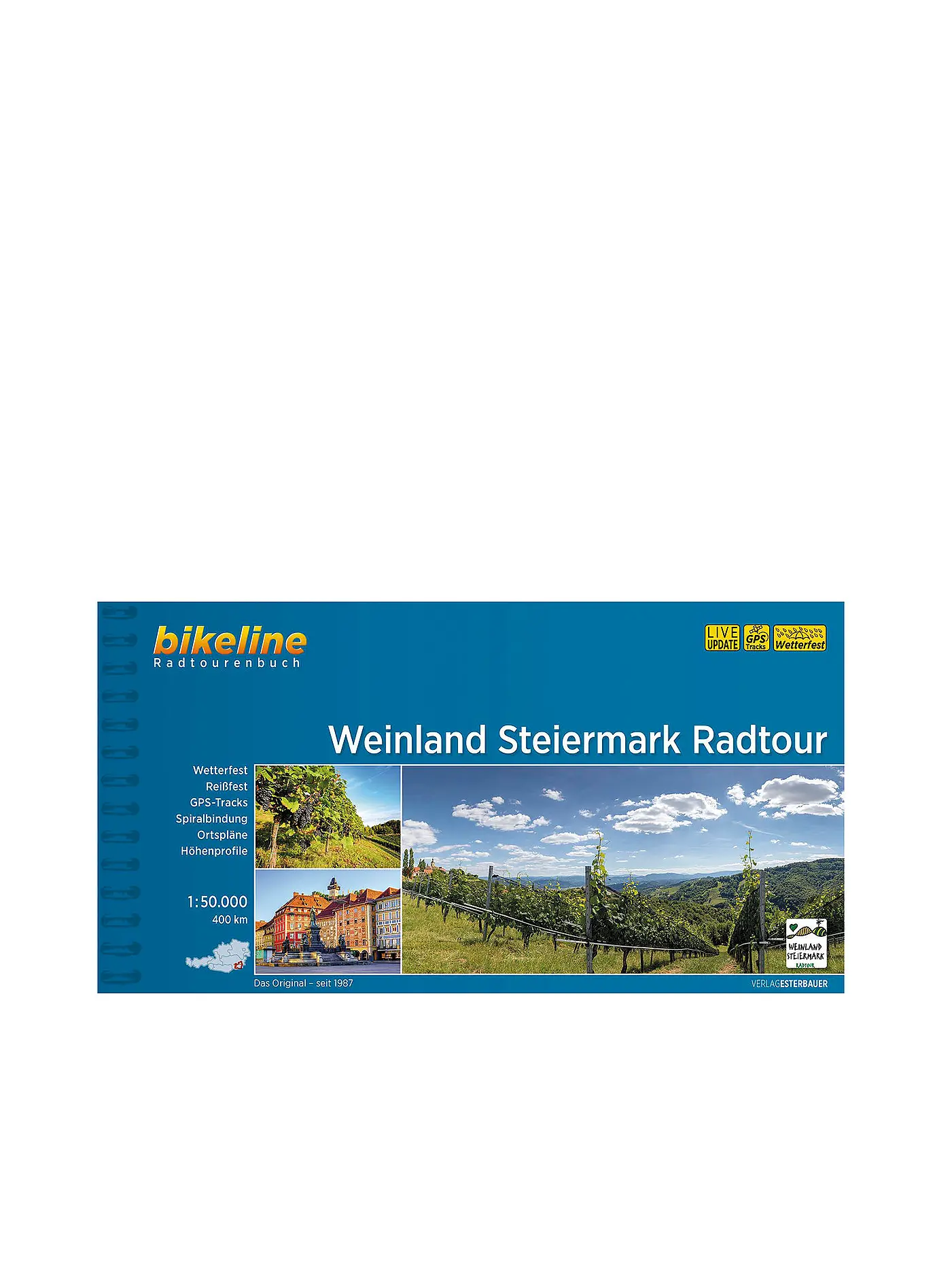 ESTERBAUER | Bikeline Radtourenbuch Weinland Steiermark Radtour 1:50.000 | 